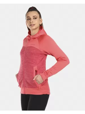 Női sport pulóver KILPI LAYANA-W UL0202KI RÓZSASZÍN