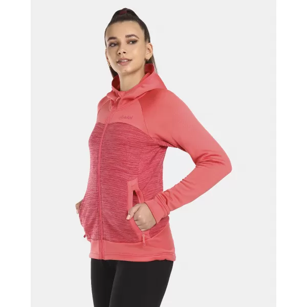 Női sport pulóver KILPI LAYANA-W UL0202KI RÓZSASZÍN 