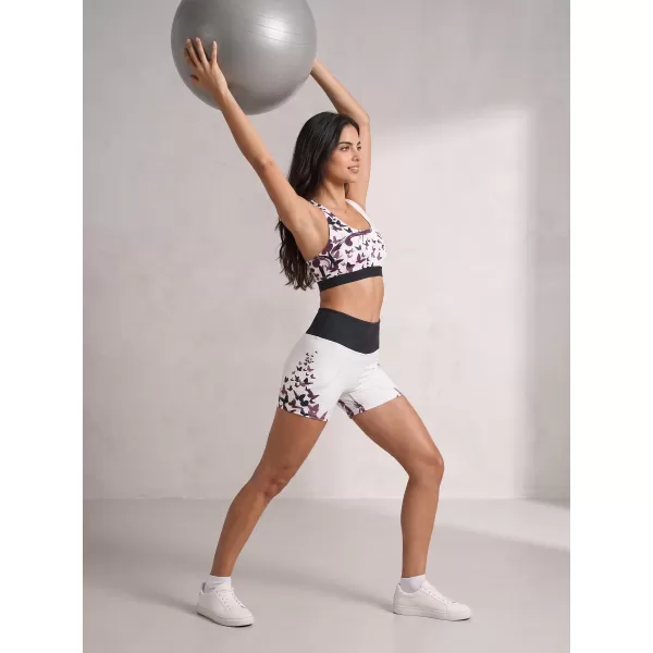  Női rövid prémium leggings ALTISPORT VOJ/ALW022LEG03 FEHÉR 