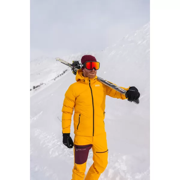  Férfi téli kabát NORDBLANC BRILLIANCY NBWJM7926 BOROSTYÁN 