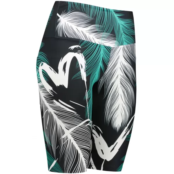  Térd feletti női leggings prémium ALTISPORT VOJ/ALW001LEG02 FEKETE/TÜRKIZ 