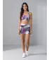 Női rövid prémium leggings ALTISPORT VOJ/ALW016LEG03 LILA