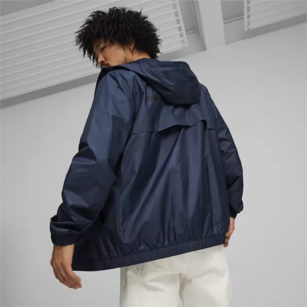  Férfi széldzseki PUMA ESS SOLID WINDBREAKER 847484-14 KÉK 