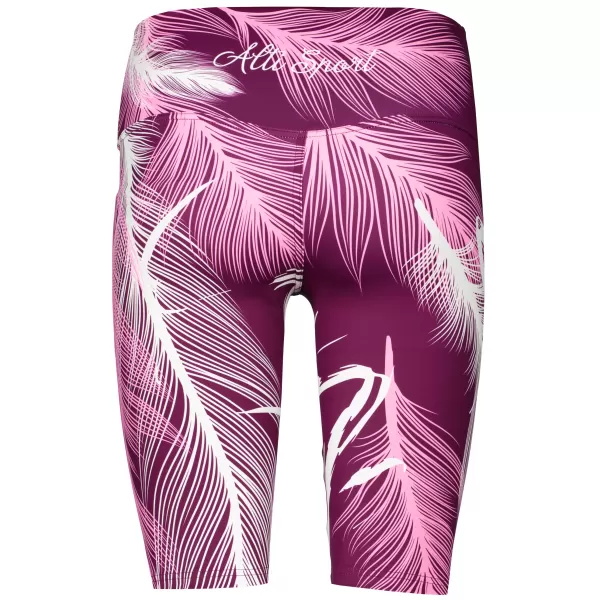  Térd feletti női leggings prémium ALTISPORT VOJ/ALW001LEG02 FUKSZIA 
