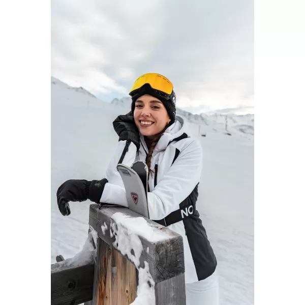  Női softshell síkabát NORDBLANC APRES-SKI NBWJL7928 FEHÉR 