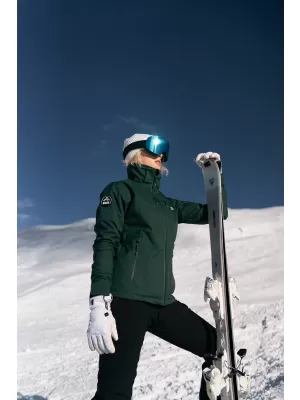 Női sídzseki NORDBLANC ZENITH NBWJL7929 SÖTÉTZÖLD