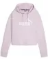 Női pulóver PUMA ESS CROPPED LOGO HOODIE TR 586870-60 RÓZSASZÍN