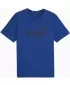 Férfi póló PUMA ESS LOGO TEE 586667-59 KÉK
