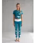 Női hosszú prémium leggings ALTISPORT VOJ/ALW022LEG01 KEROZIN