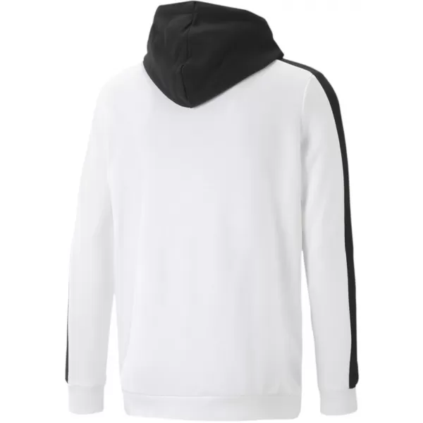  Férfi pulóver PUMA ESS BLOCK X TAPE HOODIE 675173-01 FEKETE 