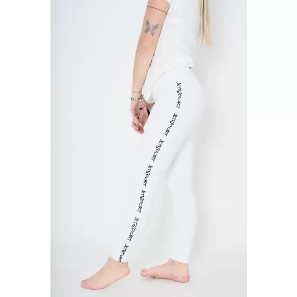  Női hosszú prémium leggings ALTISPORT VOJ/ALW021LEG01 FEHÉR 