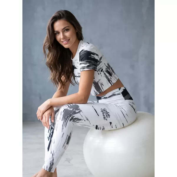  Női hosszú prémium leggings ALTISPORT VOJ/ALW010LEG01 FEHÉR 