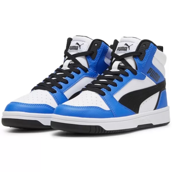  Gyerekcipők PUMA REBOUND V6 MID JR 393831-06 FEHÉR 