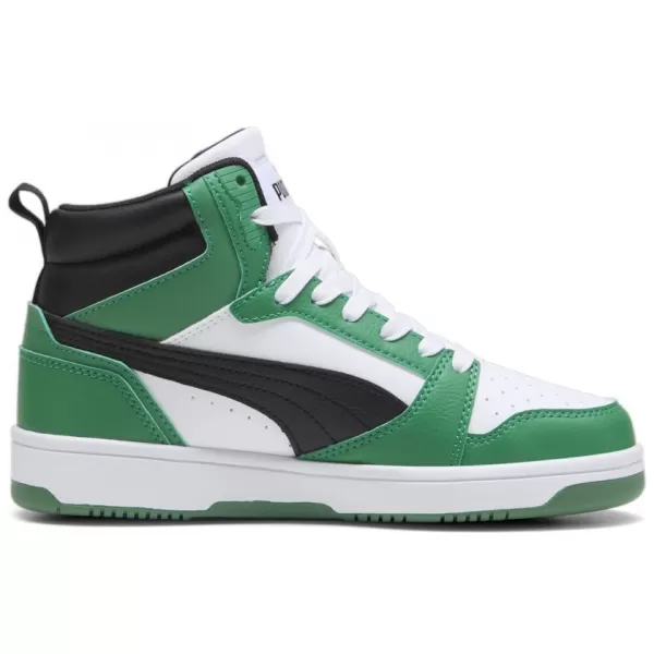  Gyerekcipők PUMA REBOUND V6 MID JR 393831-10 FEHÉR 