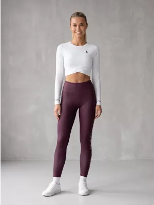 Női hosszú prémium leggings ALTISPORT VOJ/ALW021LEG01 LILA