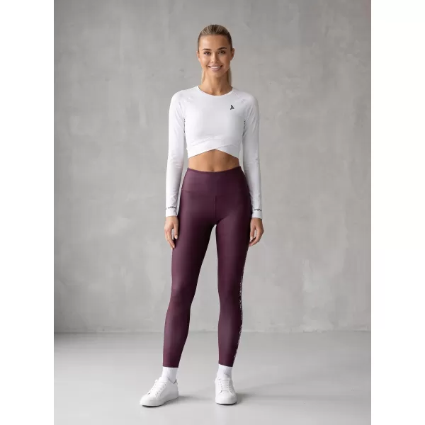  Női hosszú prémium leggings ALTISPORT VOJ/ALW021LEG01 LILA 