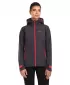 Női softshell kabát KILPI RAVIA-W UL0124KI SÖTÉTSZÜRKE