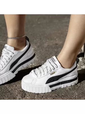 Női cipők PUMA MAYZE LTH WN S 381983-01 FEHÉR