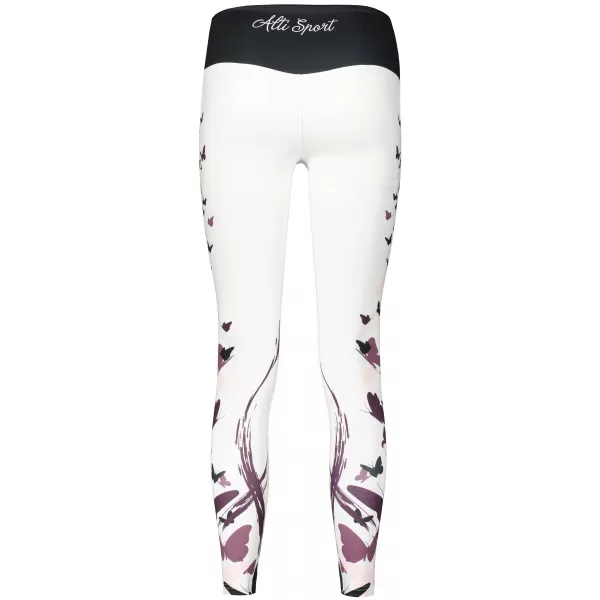  Női hosszú prémium leggings ALTISPORT VOJ/ALW022LEG01 FEHÉR 