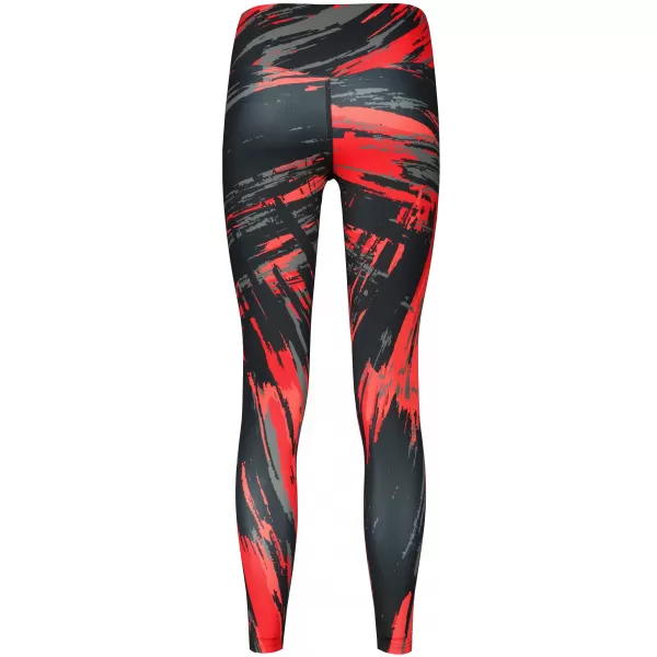  Női hosszú prémium leggings ALTISPORT VOJ/ALW010LEG01 FEKETE ÉS PIROS 