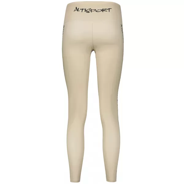  Női hosszú prémium leggings ALTISPORT VOJ/ALW021LEG01 BARNA 