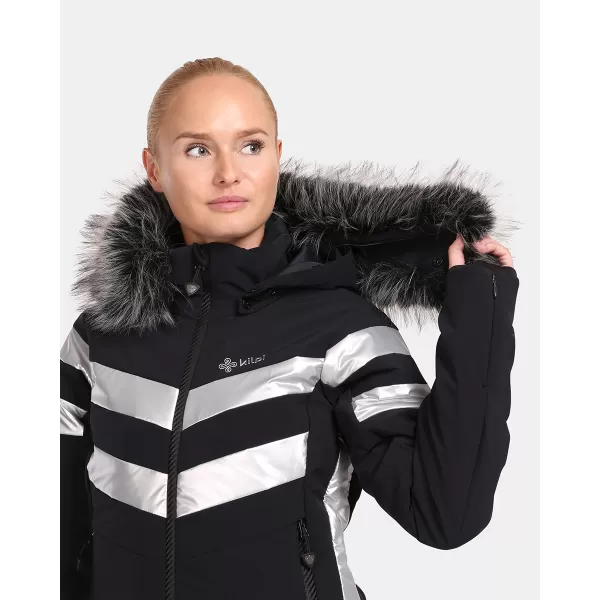  Női sídzseki KILPI LTD ASTER-W UL0141KI FEKETE 