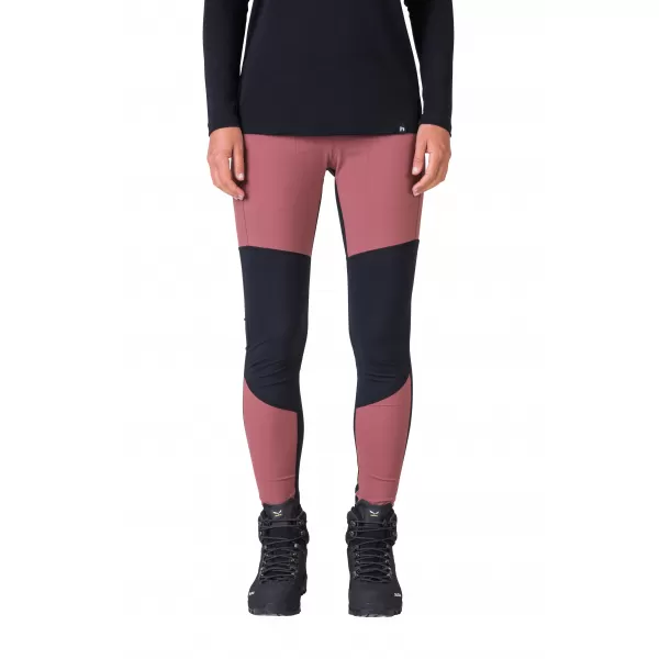  Női kültéri leggings HANNAH ELISA PRO ANTRACIT/ROAN ROUGE 