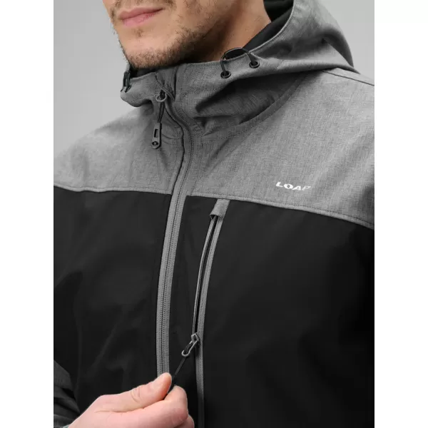  Férfi softshell kabát LOAP LADAN SFM2401 SZÜRKE 