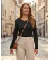Hosszú ujjú női póló ALTISPORT NoPrint NP/ALW931 FEKETE