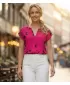 Női blúz ALTISPORT CAITY RÓZSASZÍN