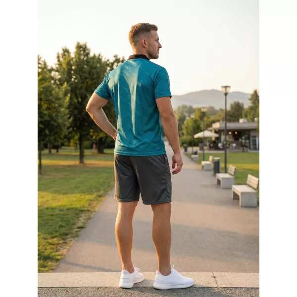  Férfi prémium funkcionális rövidnadrág ALTISPORT VOJ/ALM013KRA01 SZÜRKE 