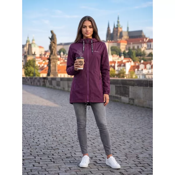  Női kabát ALTISPORT CHELSIE LILA 