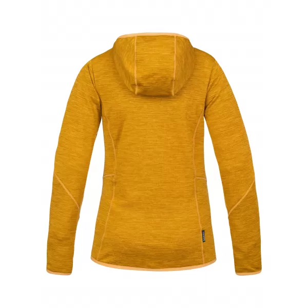  Női pulóver HANNAH DAGNYS HOODY ARANYSÁRGA MEL 