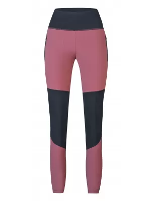 Női kültéri leggings HANNAH ELISA PRO ANTRACIT/ROAN ROUGE