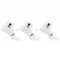 Zokni SALOMON EVERYDAY ANKLE 3-PACK LC2086500 FEHÉR/FEHÉR/FEHÉR