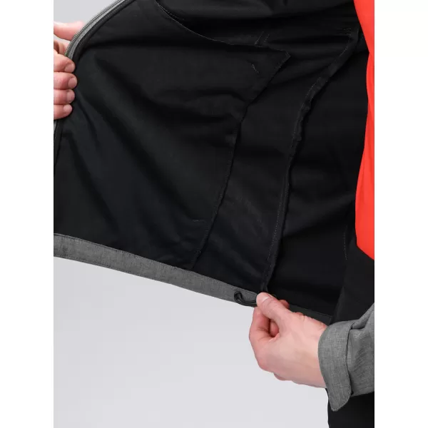  Férfi softshell kabát LOAP LADAN SFM2401 SZÜRKE 