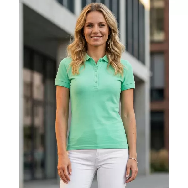  Női póló gallérral ALTISPORT NoPrint NP/ALW012 MENTA 