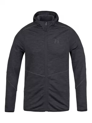 Férfi pulóver HANNAH DAMAR HOODY ANTRACIT MEL