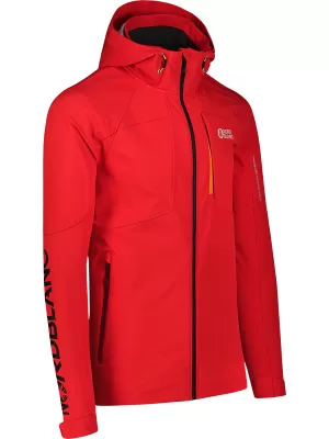 Férfi softshell kabát NORDBLANC LORD NBSSM8007 PIROS