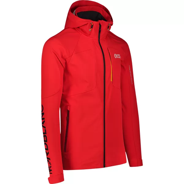  Férfi softshell kabát NORDBLANC LORD NBSSM8007 PIROS 
