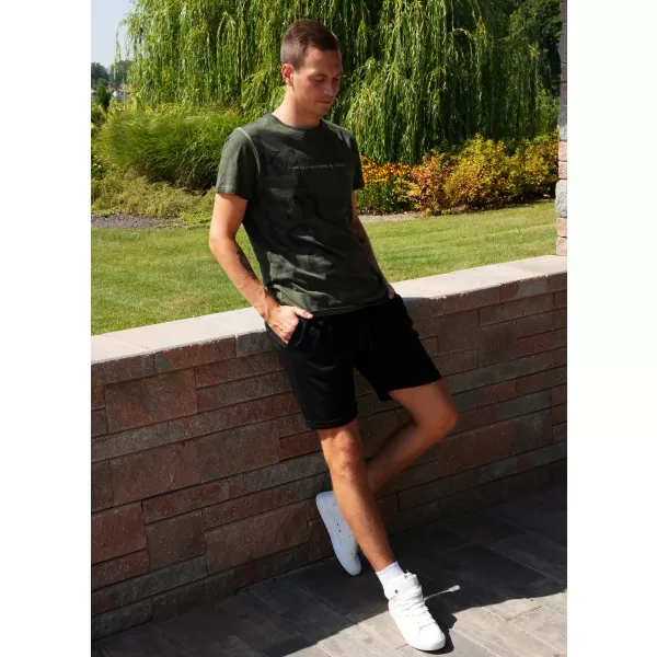  Férfi póló KIXMI SANDER KHAKI 
