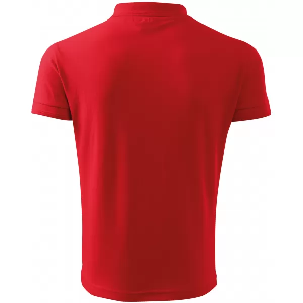  Férfi póló gallérral ALTISPORT NoPrint NP/ALM302 PIROS 