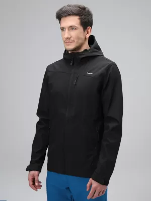 Férfi softshell kabát LOAP LADAN SFM2401 FEKETE