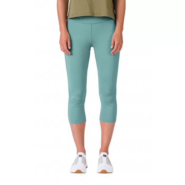  3/4-es női leggings HANNAH LISA ZSÁLYA ZÖLD 