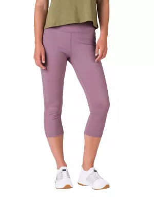 3/4-es női leggings HANNAH LISA BURGUNDIA