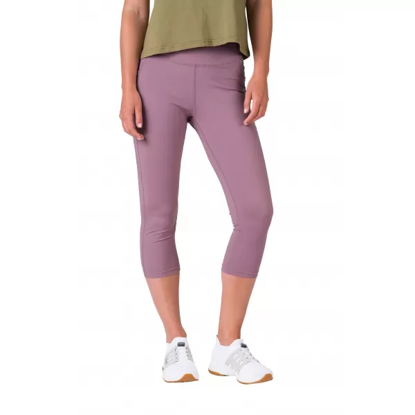  3/4-es női leggings HANNAH LISA BURGUNDIA 