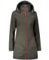 Női softshell kabát ALTISPORT CIARA KHAKI/PIROS