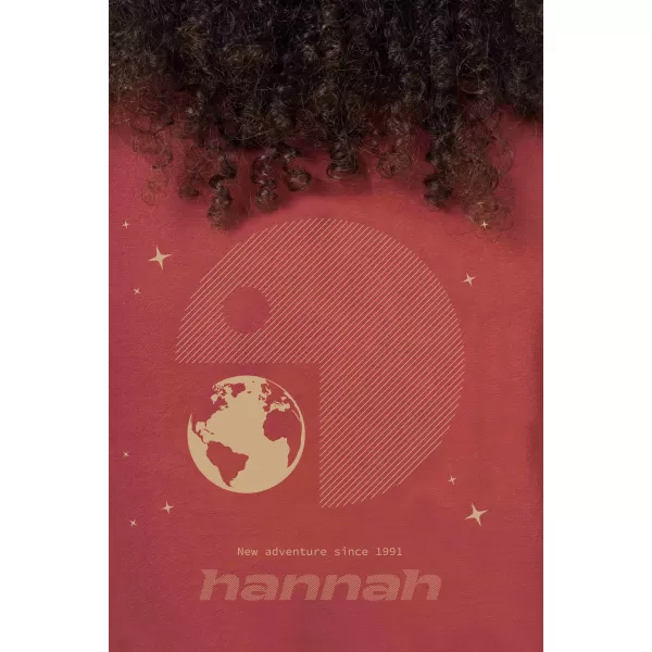  Női póló HANNAH EDITH MARSALA 