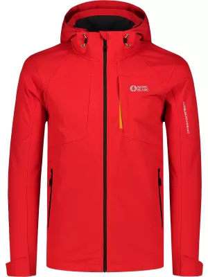 Férfi softshell kabát NORDBLANC LORD NBSSM8007 PIROS