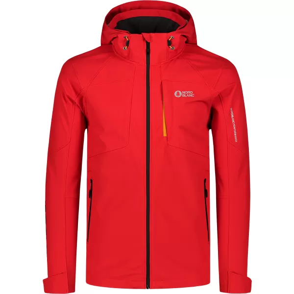  Férfi softshell kabát NORDBLANC LORD NBSSM8007 PIROS 